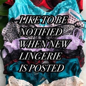 Like to be Notified of New Lingerie! 👙